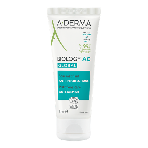 A-Derma Biology AC Global Крем для комплексного ухода за проблемной кожей 40 мл 1 шт