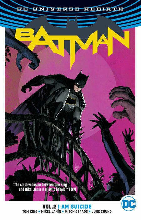 Tom King. Batman Vol. 2: I Am Suicide (Rebirth) (Tom King) Бэтмен Том. 1: Я Самоубийца (Возрождение) (Том Кинг) / Книги на английском языке - фото №1