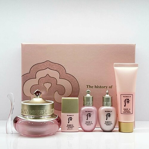 Набор уходовой косметики The History of WHOO GongJinHyang Soo SooYeon Cream SET набор уходовой косметики the history of whoo jinyulhyang