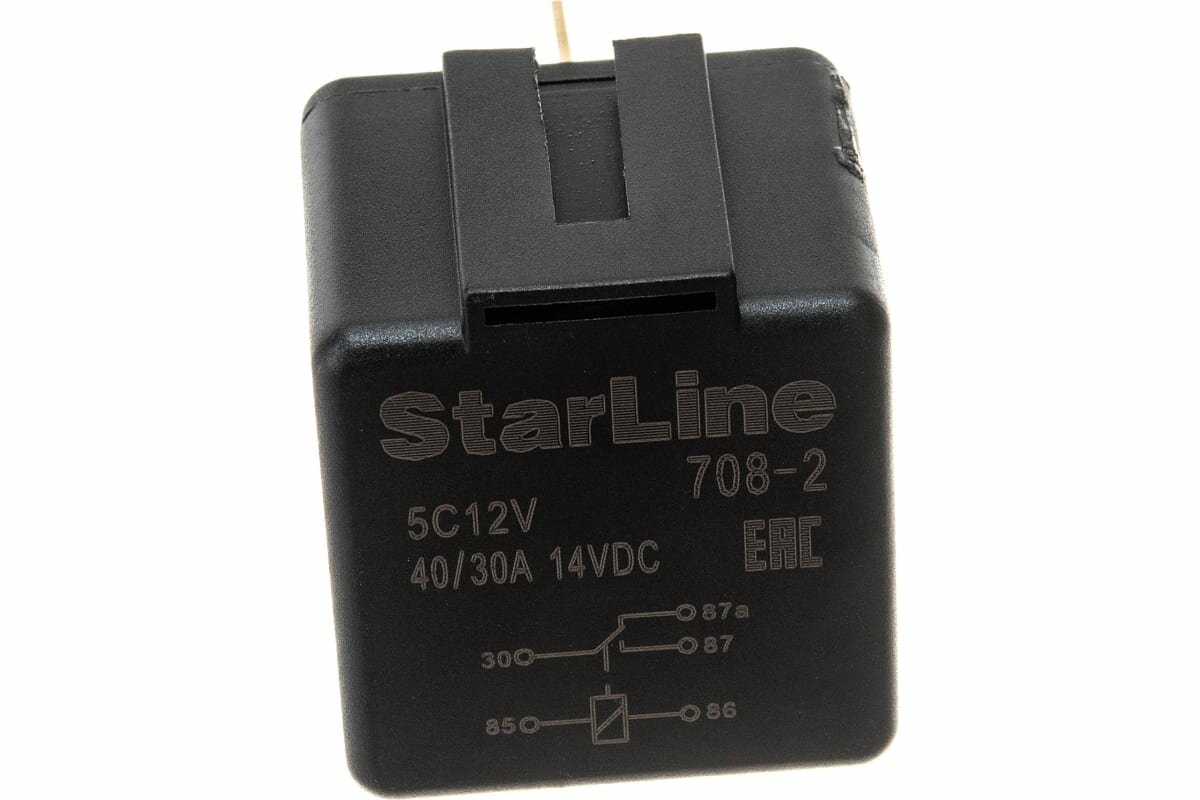 Реле 5-контактное Starline 5C12V