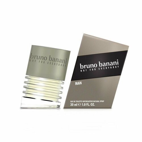 Bruno Banani Туалетная вода Bruno Banani Man, 30 мл bruno banani loyal man парфюмерная вода 30 мл для мужчин