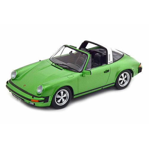 Porsche 911 carrera 3.0 targa 1977 green metallic / порше 911 карера тарга модель автомобиля porsche taycan turbo s scale 1 18 carrara white metallic