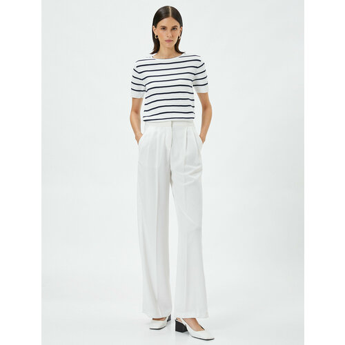 фото Свитер koton, размер 46, черный, синий