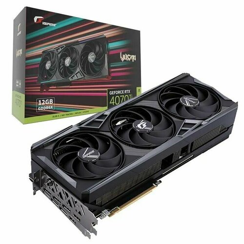 Видеокарта Colorful iGame GeForce RTX 4070 Vulcan OC-V 12 ГБ