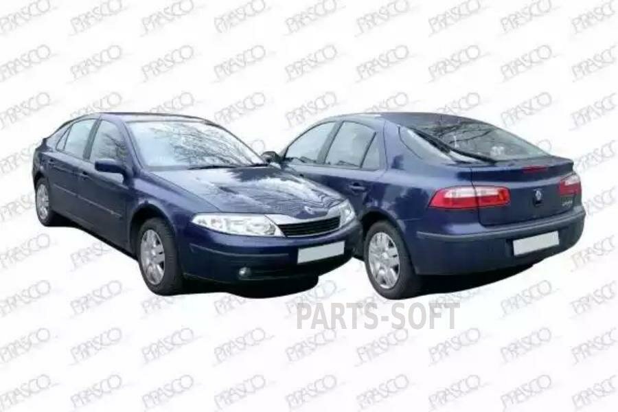 Стекло зеркала левое! с кроншт. с подогр Renault Laguna 1.6-3.0i/1.9D/2.2D 01-07 Prasco арт. RN0847514