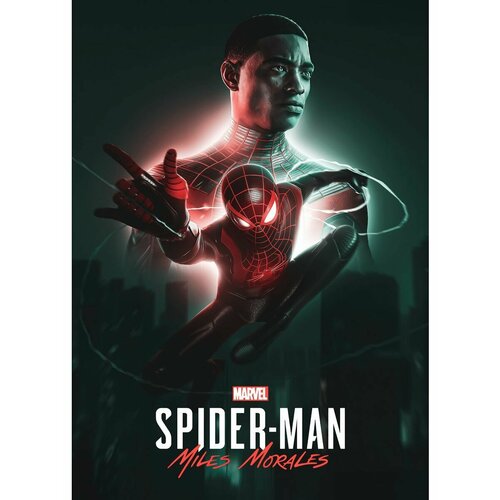 Постер Человек Паук Майлз Моралес 30х40 см