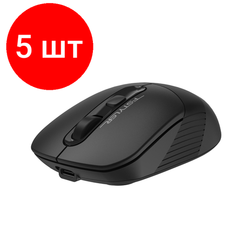 Комплект 5 штук Мышь компьютерная A4Tech Fstyler FB10C STONE BLACK черн2400dpiбеспр4кн 1109800₽
