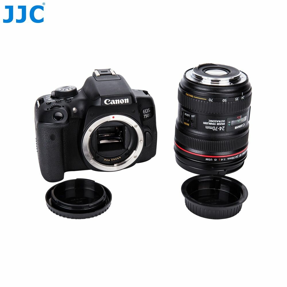 Крышка корпуса и задняя крышка объектива для камеры/объектива Canon EF/EF-S