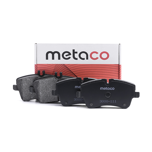 METACO 3000-111 (0034202520 / 0034202620 / 0034205920) колодки тормозные передние к-кт Mercedes (Мерседес) benz w203