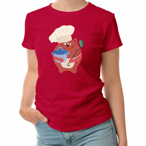 фото Футболка roly, размер xl, красный