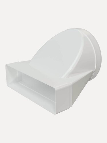 Изображение товара Соединитель воздуховода ERA 620СП16КП, ПВХ, прямоугольный, вертикальный, высота 60мм, ширина 204мм