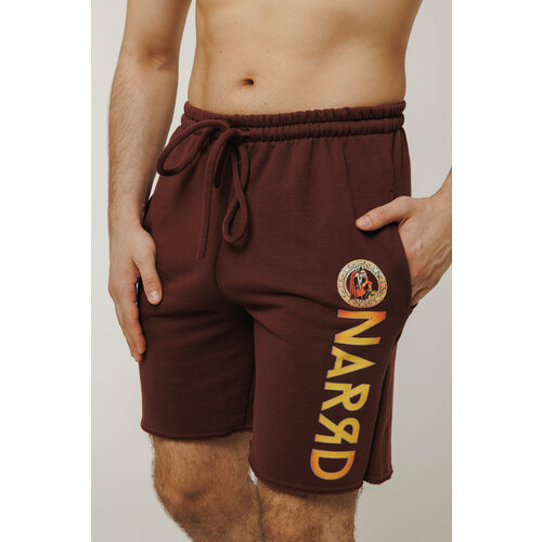 фото Шорты narяd, размер l, бордовый, красный