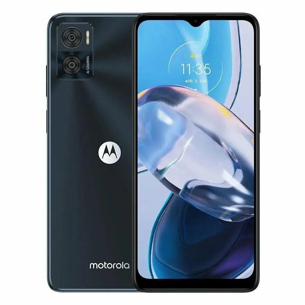 Смартфон Motorola XT2239-7 Moto e22 32Gb черный (PAVD0005IT) - фото №10