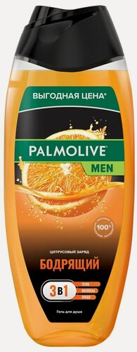 Изображение товара Гель для душа Palmolive Men цитрусовый заряд, 500мл
