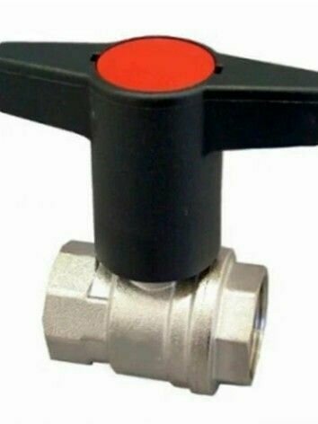 Кран шаровой с удлиненным штоком прямой 1/2" внутренняя. Zeissler ZSv.201.0104N