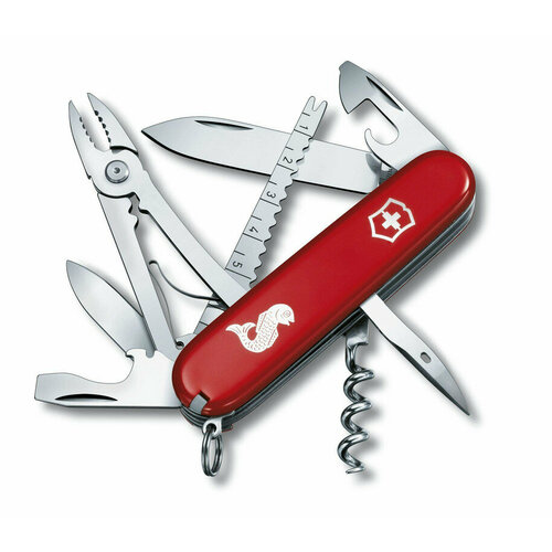 фото Нож перочинный angler, красный, 9,1х2,7х2,2 см, victorinox, 1.3653.72
