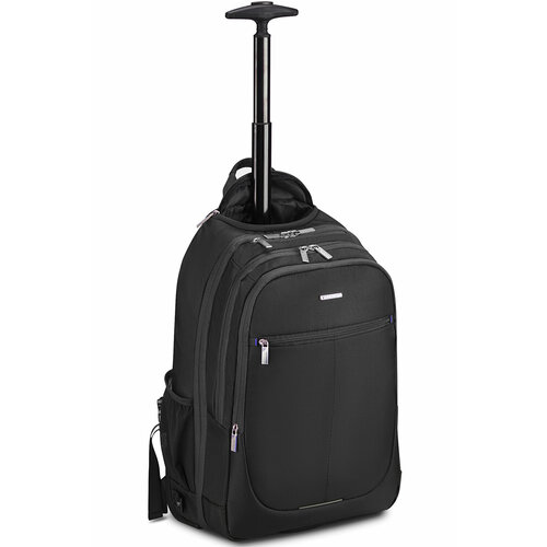 рюкзак roncato 412720 easy office 2 0 laptop backpack 15 01 black Рюкзак на колесах Roncato 412725 Easy Office 2.0 Backpack Trolley *01 Nero