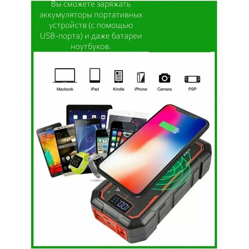 Автомобильное пуско-зарядное устройство универсальное ПЗУ CARLIVE X2 18000 mAh 12V 5990₽