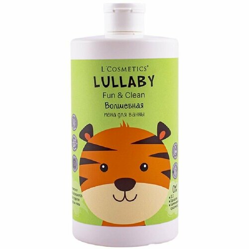 L cosmetics Волшебная пена для ванны Lullaby для детей старше 3-х лет, с комплексом экстрактов спелых фруктов, 750 мл
