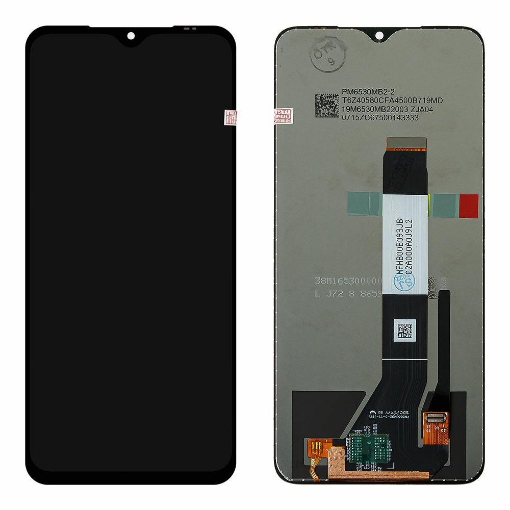 LCD дисплей для Xiaomi Redmi 9T/POCO M3 с тачскрином (черный)