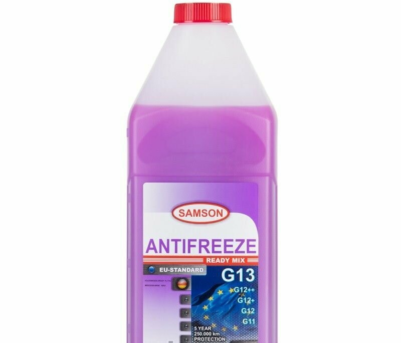 Антифриз Samson EU-Standard G13/G12++, 1 кг (фиолет.) для VAG