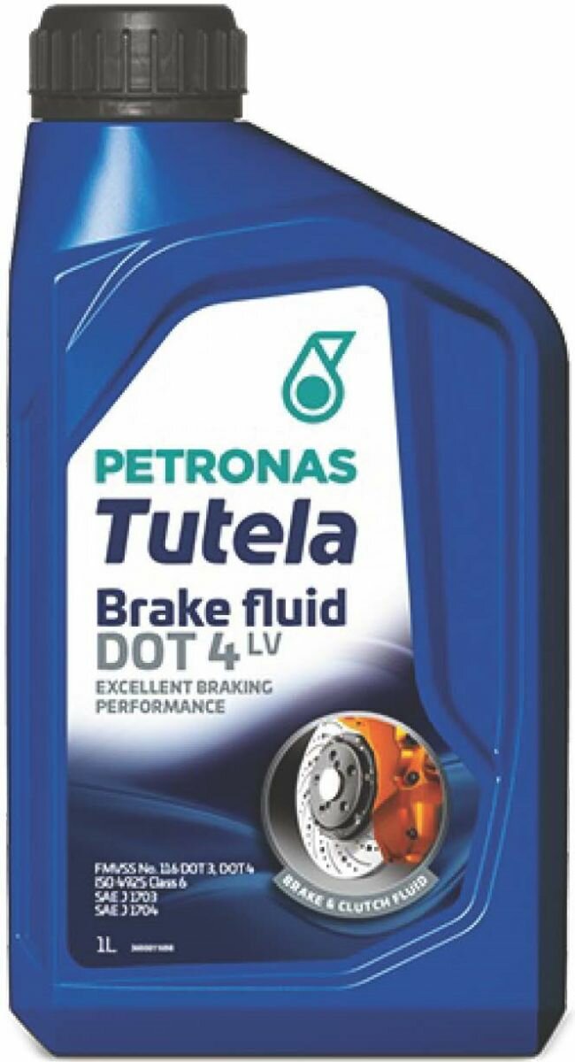 Petronas 77326e15eu tutela brake fluid dot 4 lv 1l