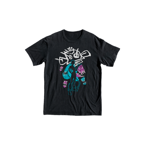 фото Футболка, размер 2xl, черный animedrop