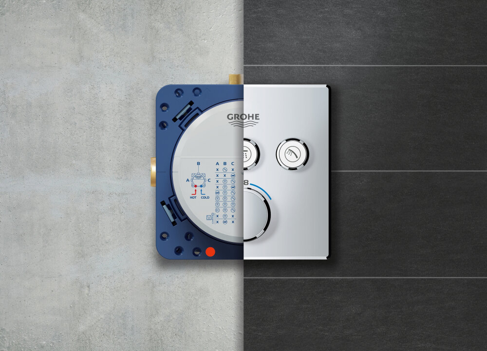 Механизм смесителя GROHE Rapido SmartBox 35600000, встраиваемый - фото №2