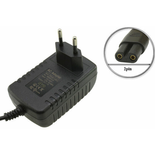 Адаптер (блок) питания 5V, 1A, 2pin (RY050100EU, RY050100FV), зарядное устройство машинки для стрижки JRL и др.