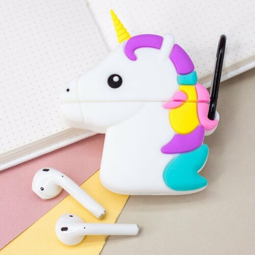 Чехол для Airpods Unicorn head