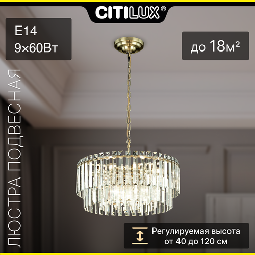фото Подвесная люстра citilux фонда cl303193