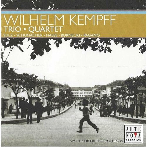 Audio CD Kempff, Wilhelm 1895-1991 : Trio in g for Piano, Violin and Cello; Quartet for Piano, Flute, Violin (1 CD) sonatas for flute anne catherine heinzmann flute