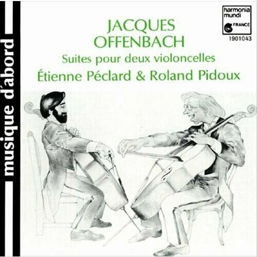AUDIO CD Offenbach: Suites pour deux violoncelles audio cd roussel milhaud suites sergiu celibidache