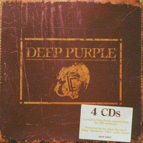 Audio CD Deep Purple - Live Across Europe 1993 (4 CD) толстовка худи dream shirts deep purple the battle rages on женский черный 42 размер