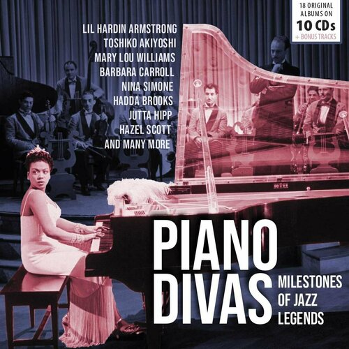 Audio CD Milestones Of Jazz: Piano Divas (10 CD)
