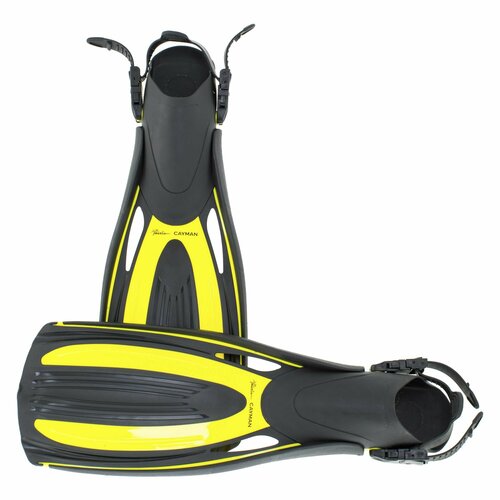 Ласты Marlin CAYMAN yellow L 44.5-46 (открытая пятка) ласты marlin grand yellow l xl 45 47 открытая пятка