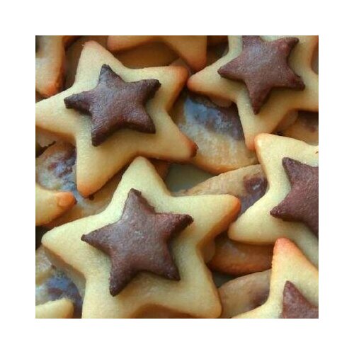 Набор из 5 форма разного размера в виде звёзд для печенья и пряников
