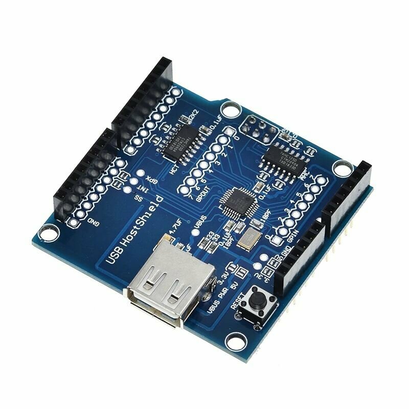 Плата расширения Arduino USB 2.0 Host Shield на MAX3421E