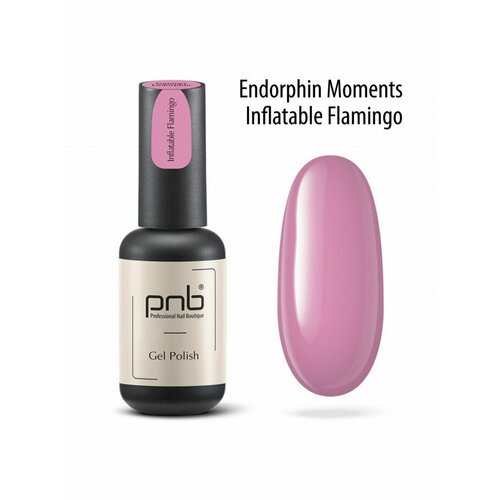 Гель-лак PNB 8 мл Inflatable Flamingo /Gel nail polish PNB 8 ml Inflatable Flamingo