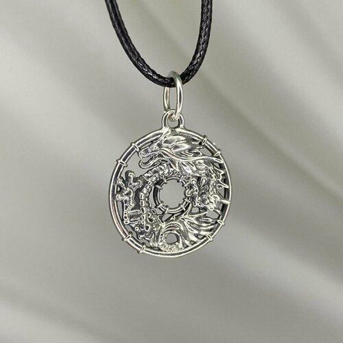 Подвеска JEWELLAND, серебро, 925 проба, чернение, размер 2.5 см., серебристый