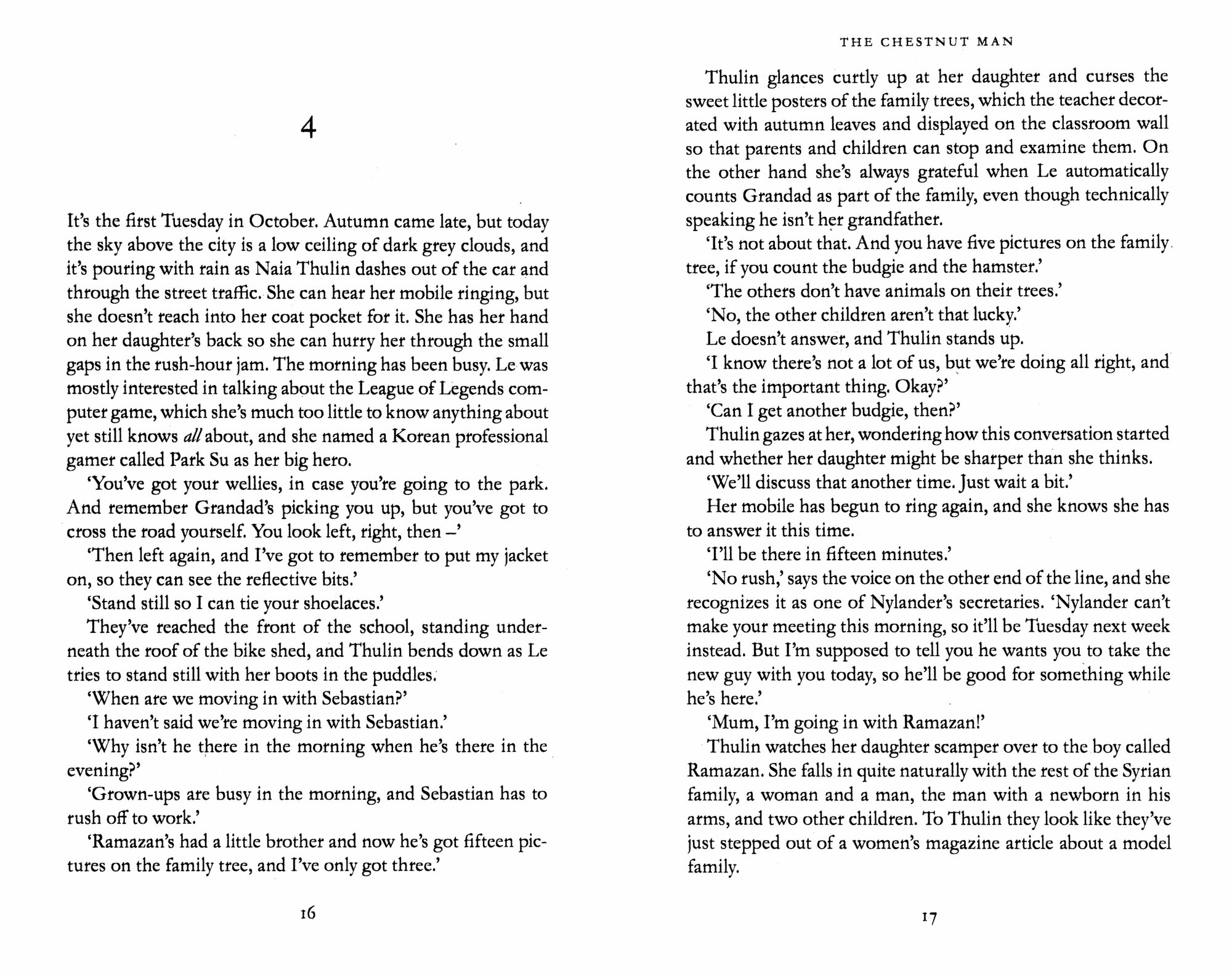 The Chestnut Man / Kastanjemanden / Книга на Английском - фото №2