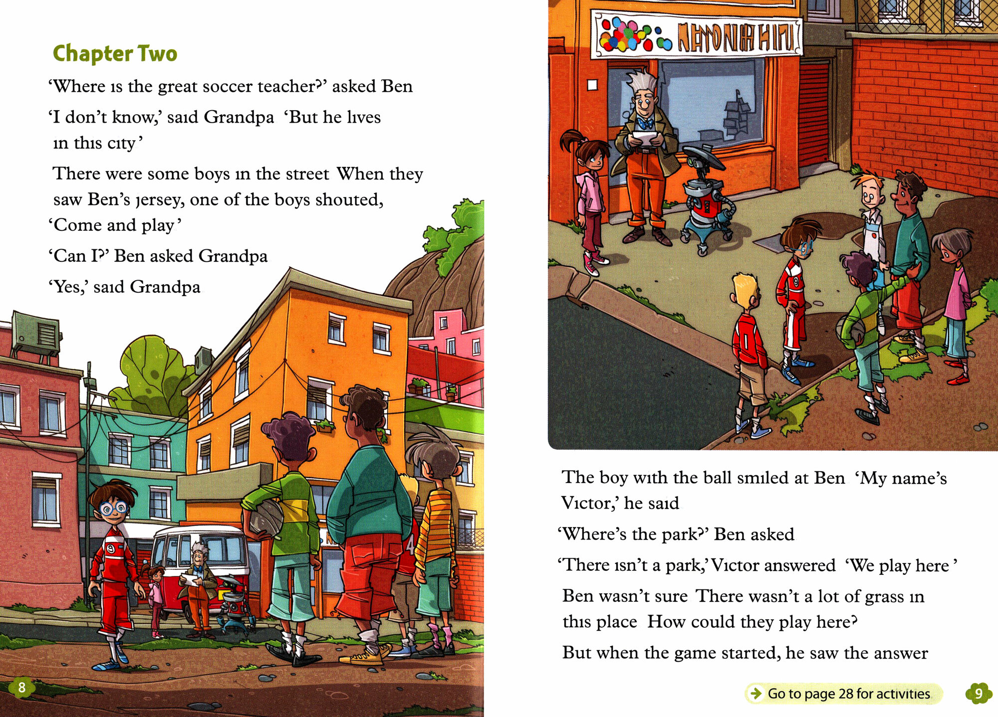 Oxford Read and Imagine. Level 3. Soccer in the Street Audio Pack - фото №4