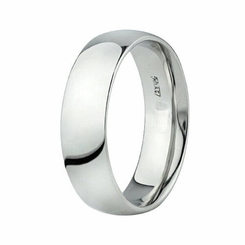 фото Кольцо обручальное azade, серебро, 925 проба, родирование, размер 16