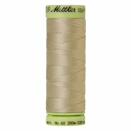 Нить для машинного квилтинга SILK-FINISH COTTON 60, 200 м, цвет бежевый, 5 шт