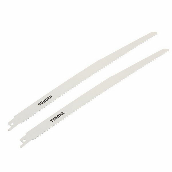 фото Полотна по дереву для сабельной пилы HCS, 275/300 x 4.3 мм, 2 шт.