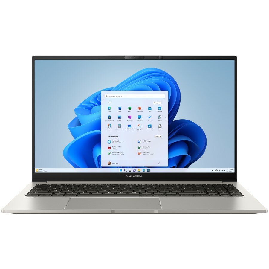 15.6" ноутбук Asus UM3504DA ZenBook 15 Grey UM3504DA-MA304 90NB1163-M00CB0 [2880x1620] Ryzen7 7735U 16 Gb LPDDR5 1 Tb SSD PCle AMD Radeon 680M DOS