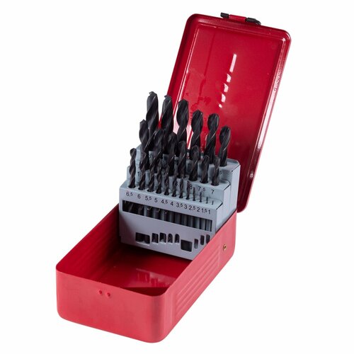 Набор сверл по металлу HSS 10-130 мм 25 предметов KING TONY 11325SQ 6500₽