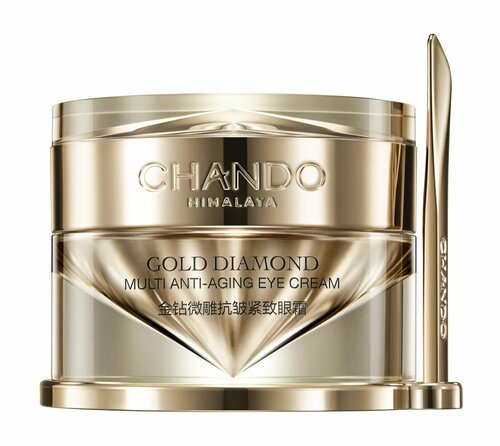 Антивозрастной моделирующий крем для области глаз / Chando Himalaya Gold Diamond Multy Anti-Aging Eye Cream