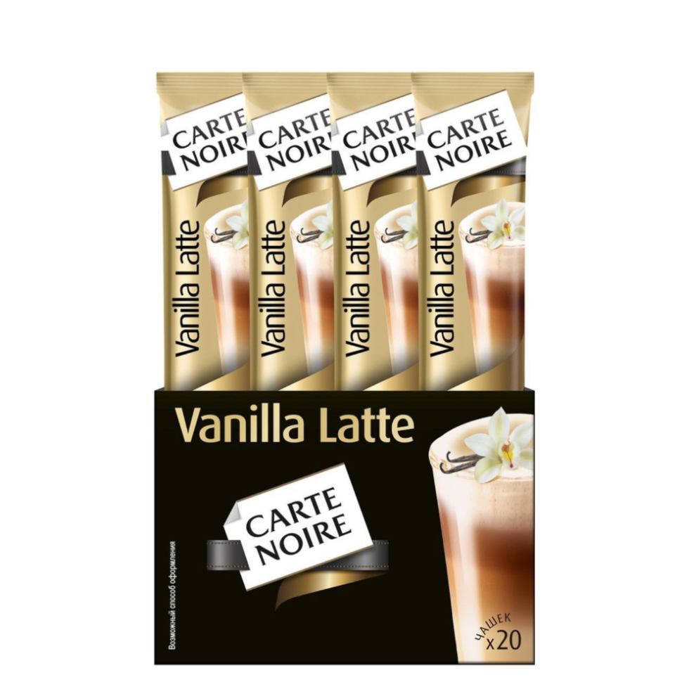 Напиток кофейный Carte Noire Vanilla Latte 16г - фото №14