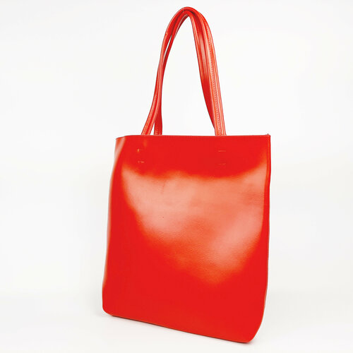 Сумка шоппер Fuzi House photo30--8688-220//Красный, фактура гладкая, красный сумка шоппер повседневная вмещает а4 красный